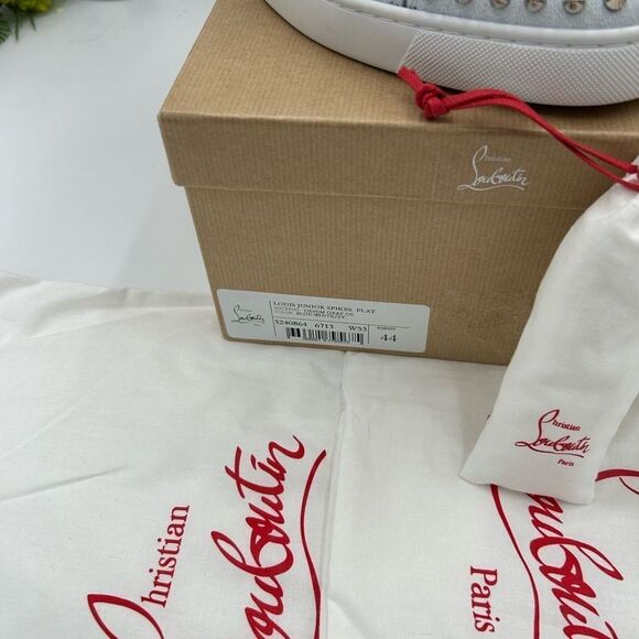 Men’s Christian Louboutin, Louis Jr spikes size 44 made in Italy - Picture 7 of 12